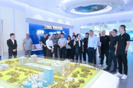 新西蘭建筑投資代表團蒞臨新天科技考察